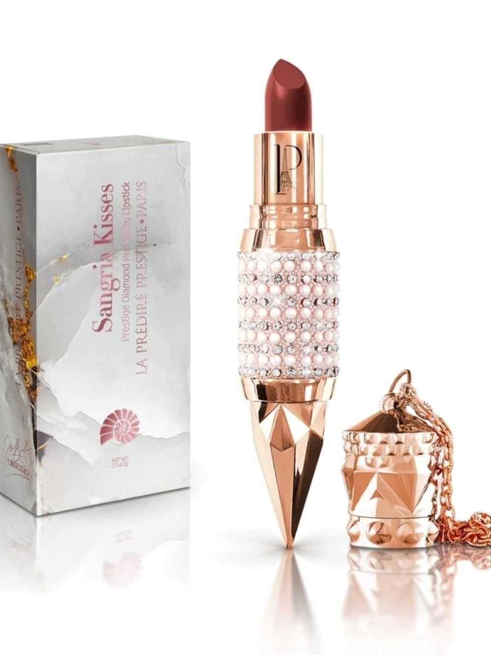 La Prédire Prestige Paris Smiling Hibiscus Prestige Diamond Matte Lipstick